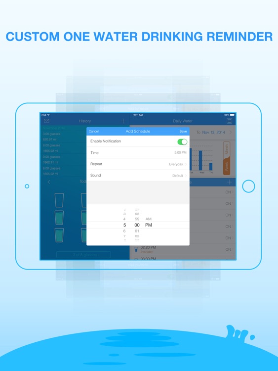 Daily Water Pro for iPad
