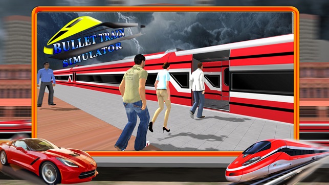 Rail Bullet Train Driver Game(圖5)-速報App