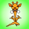 Moody Giraffe - Stickers for iMessage