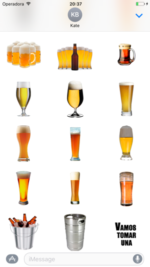 Beer and Cerveza Stickers(圖2)-速報App