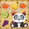 Panda usually eat bamboo but today he wants some fruits