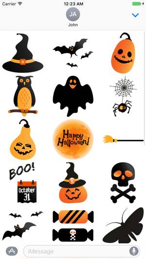 Crazy Halloween Sticker for iMessage #5(圖2)-速報App