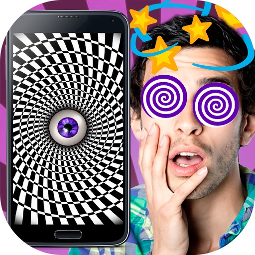 hypnosis simulator optical illusion prank Icon