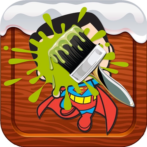 Draw Game Superman Version iOS App