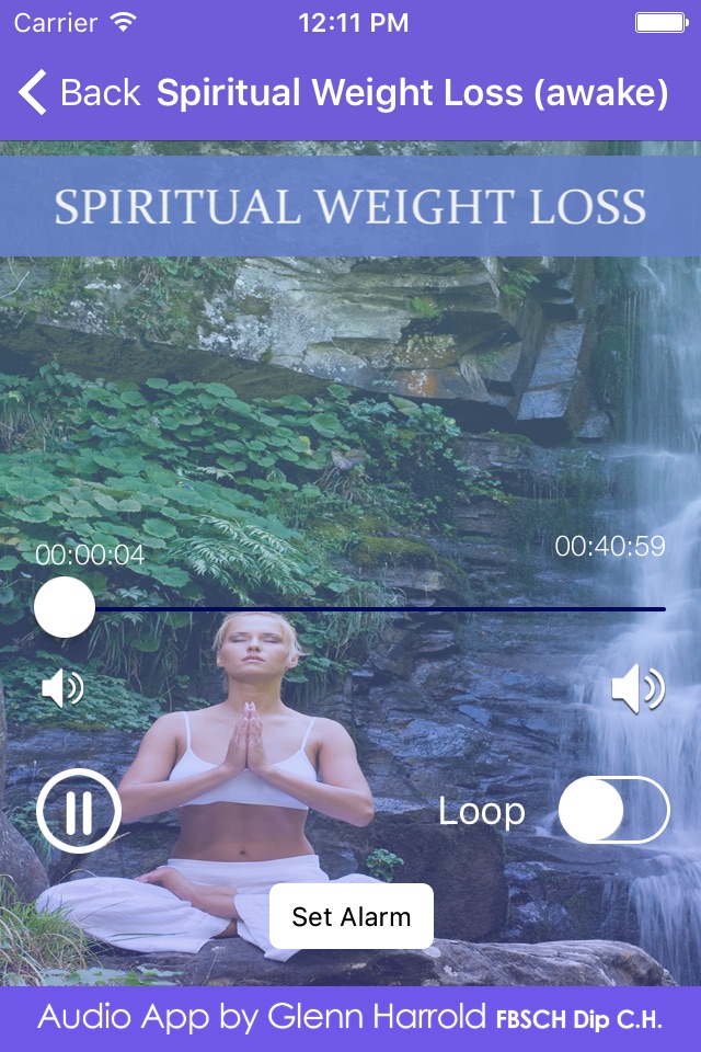 Spiritual Weight Loss Meditation by Glenn Harrold screenshot 3