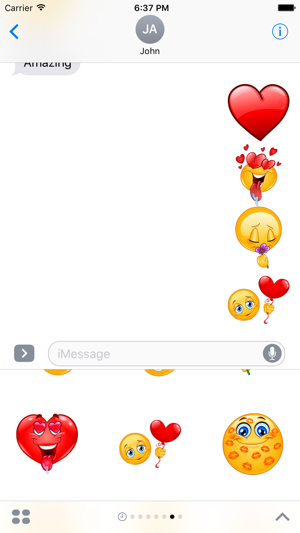 Love Smiley Emoticon Pack(圖3)-速報App