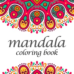 interactive Touch Coloring Book of Mandala Images