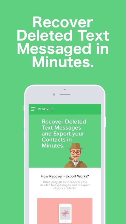 Text Recovery - Contacts Export