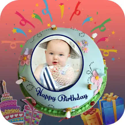 Photo Name on Kids Birthday Cake Читы