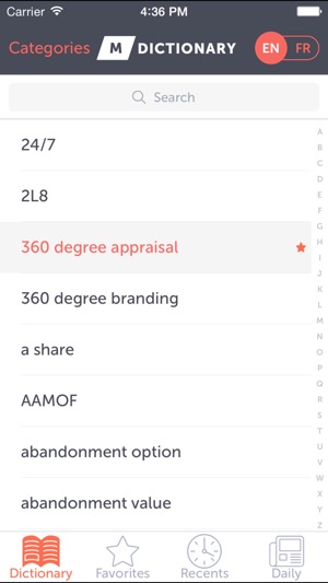 MDictionary Business Eng - Fre(圖2)-速報App