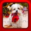 Christmas Puppy Dog Jigsaw Puzzles for Toddlers