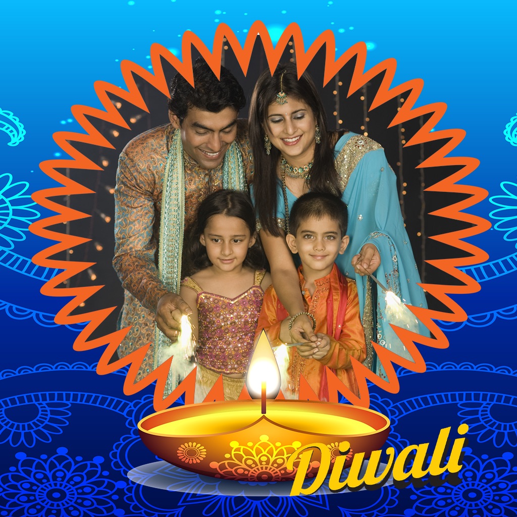 happy diwali: deepavali photo frames