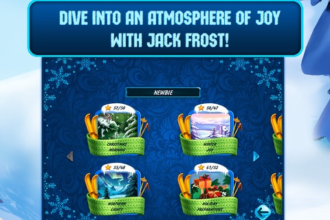 Solitaire Jack Frost Winter Adventures screenshot 2