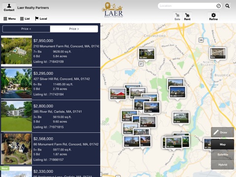 LAER DenFinder for iPad screenshot 2