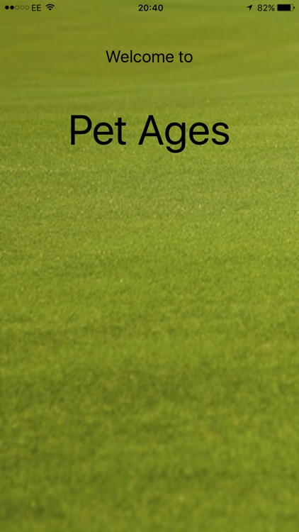 Pet Age - How Old Is My Pet
