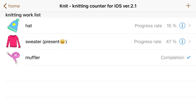 Knit - knitting counter(圖2)-速報App