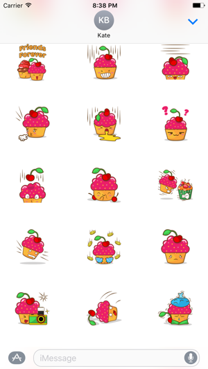 Sweet Cupcake Sticker(圖2)-速報App