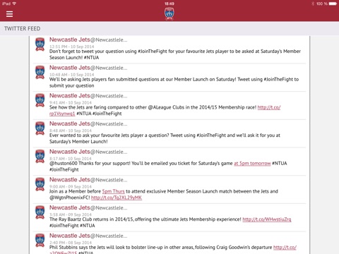 Newcastle Jets Official App screenshot 4