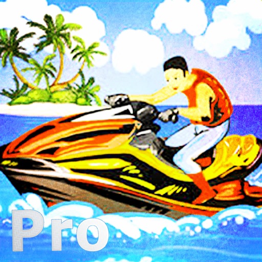 A Super Jetsky Pro: Racing boats around the summer icon