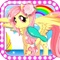 Princess Rainbow Pony-Girl Games