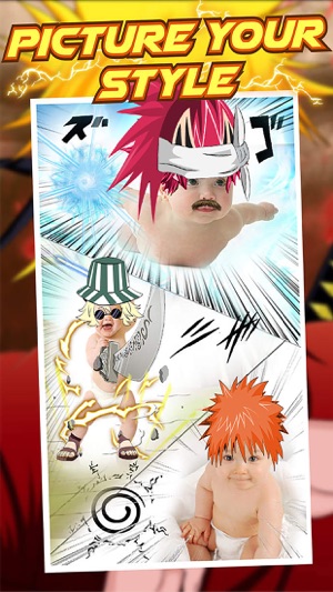 Anime Bleach Face Changer Camera Stickers HD Manga(圖1)-速報App