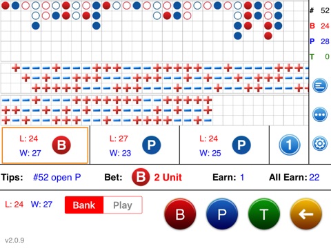 Baccarat Forecast screenshot 2