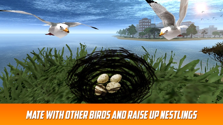 Seagull Bird Survival Simulator 3D screenshot-3