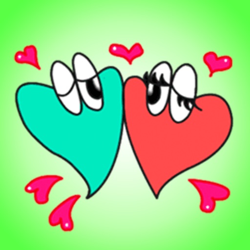 Happy Hearts Stickers! icon