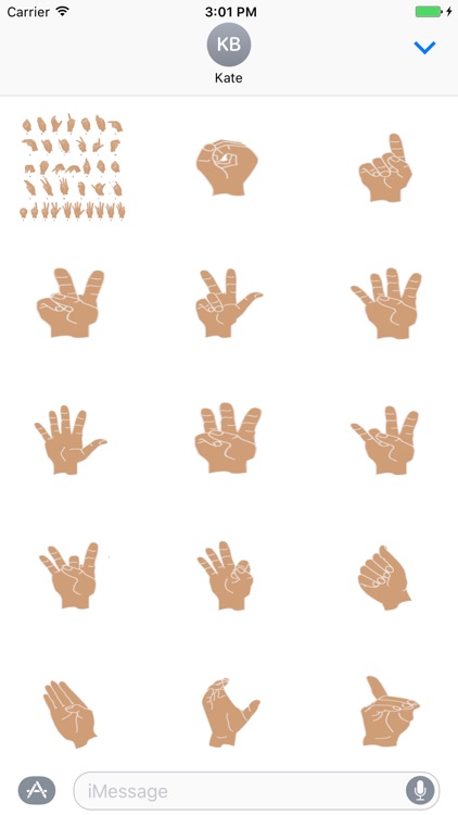 Sign Language Stickers