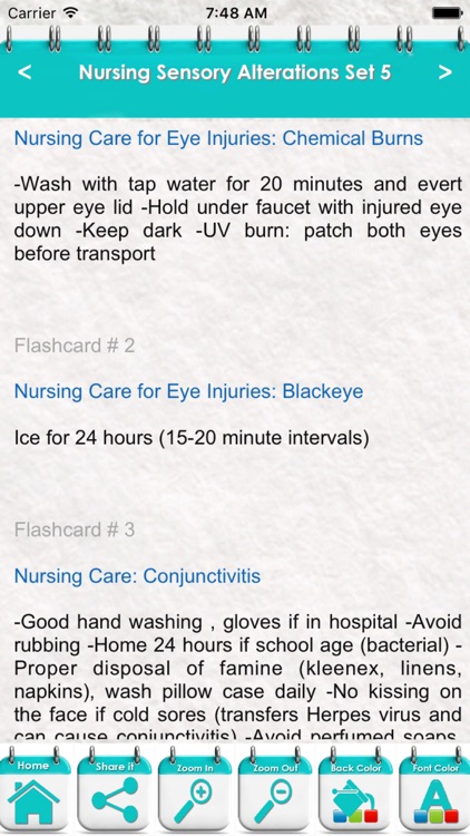 Nursing Sensory Alterations 2000 Exam Study Notes