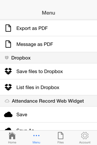 Attendance Log Book - náhled