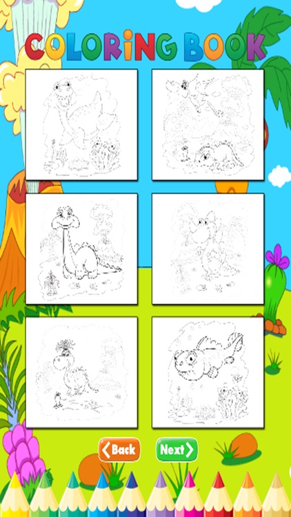 Dinosaur Coloring Book - For Kids screenshot-3