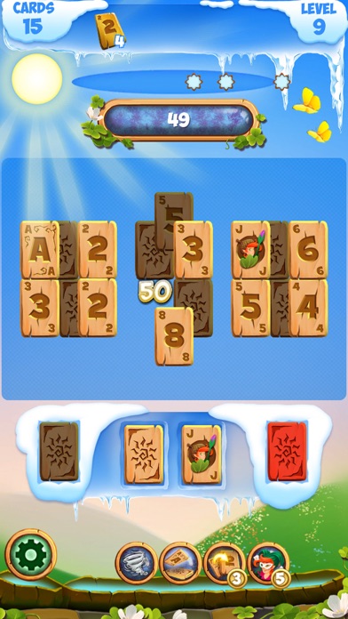 How to cancel & delete Solitaire Frozen Fairy Tales: Tripeaks Card Game from iphone & ipad 3