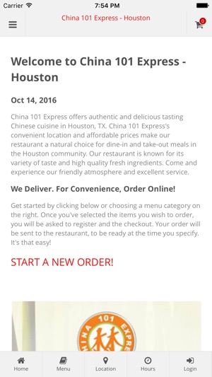 China 101 Express - Houston(圖1)-速報App