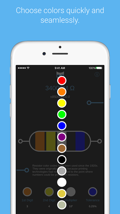 How to cancel & delete Resistor Color Coder from iphone & ipad 2