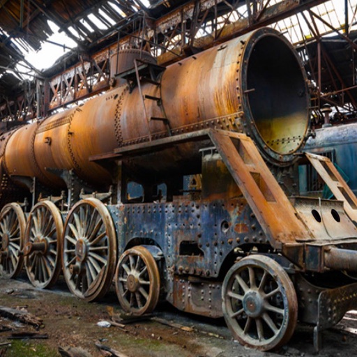 Abandoned Train Garage Escape Icon