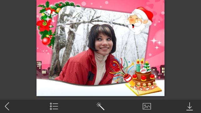 Santa claus Photo Frames - Perfect PhotoFrameMaker(圖2)-速報App