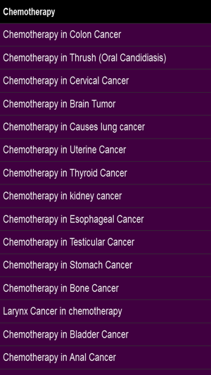 Chemotherapy