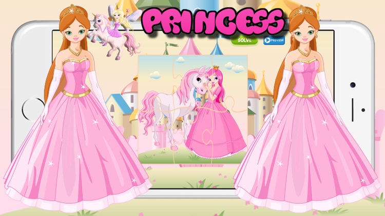 Princess Puzzle Matching Games Kids & Little Girls