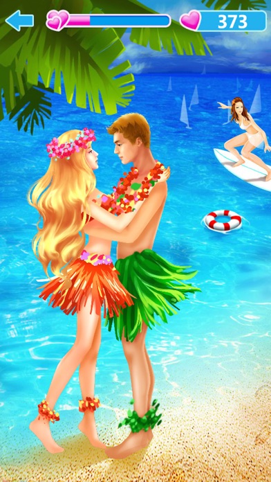 How to cancel & delete Couple Beach Kiss - Do Not Cought from iphone & ipad 4