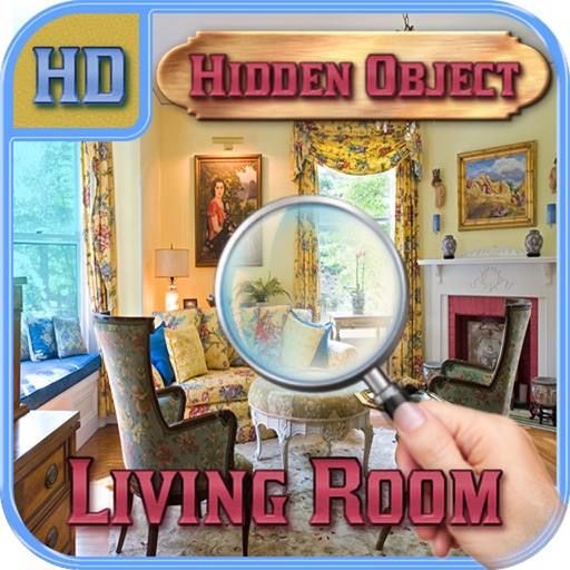 Hidden Object Living Room iOS App