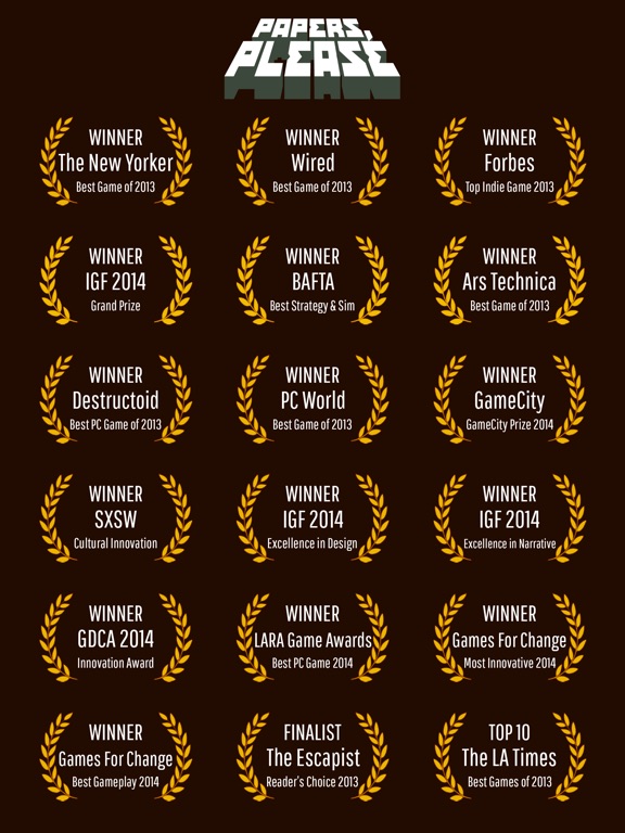 Игра Papers, Please