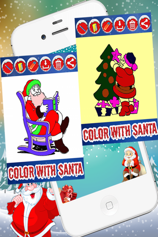 Christmas Coloring  Game For Kids & Adults screenshot 4