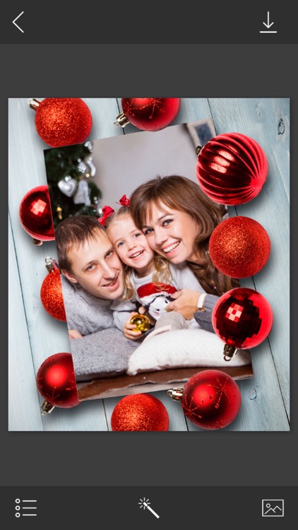 Santa Photo Frames - Frame editor