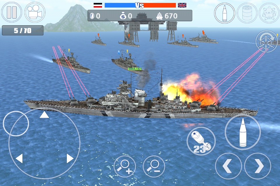 Warship - The Atlantic War screenshot 4