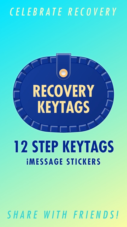 Recovery Keytags – 12 Step Recovery Stickers