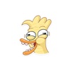 Funny Ducky - Crazy Duck Stickers