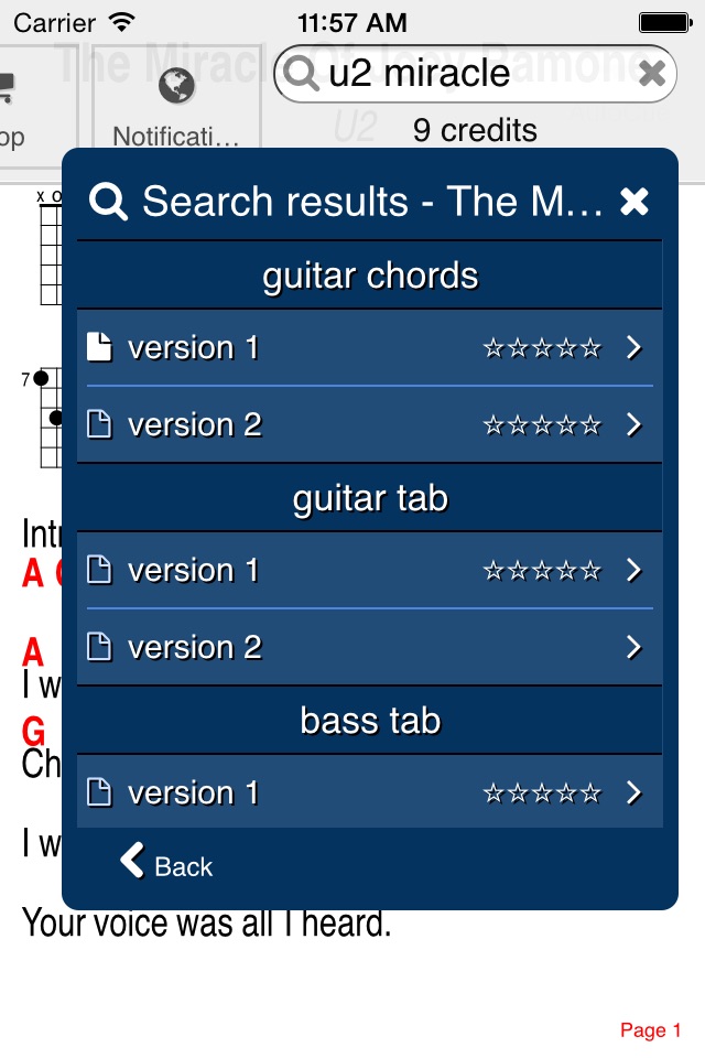 GuitarTapp ChordPro screenshot 3