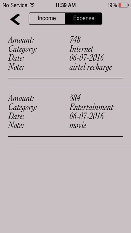 Easy Budget Manager