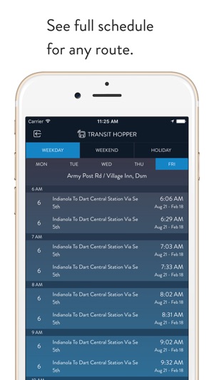 Transit Hopper - Des Moines(圖5)-速報App